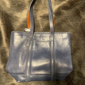 Coach leather purse